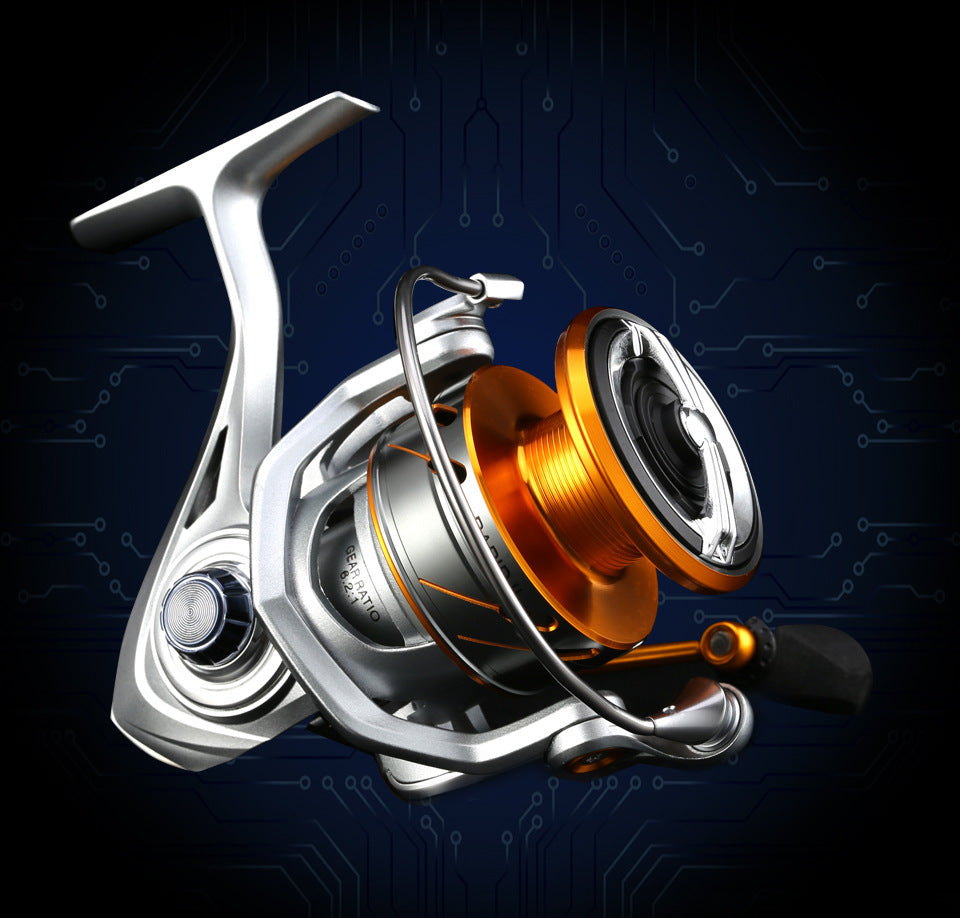 The Ultimate Fishing Experience with Our All Metal Long Cast Speed Ratio Fishing Reel