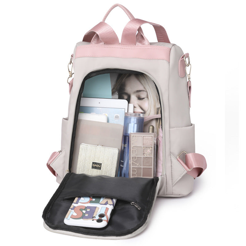 Women's Embroidery Casual Backpacks