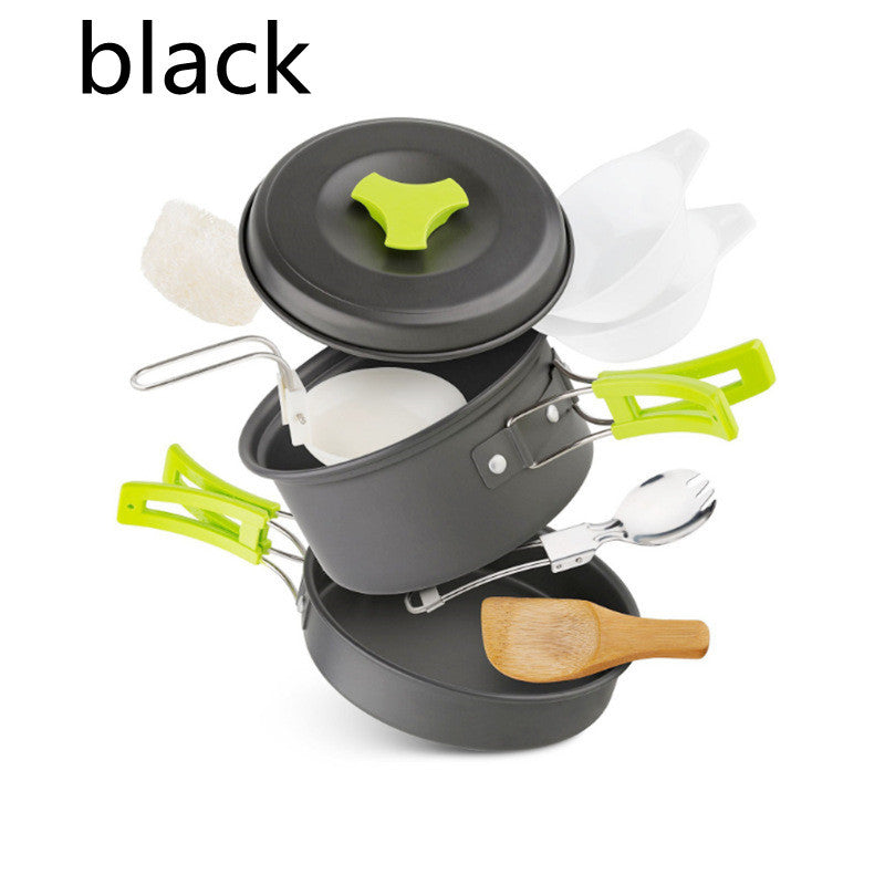 Outdoor camping cookware set