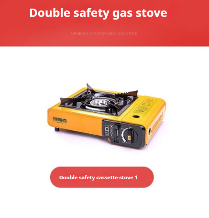 Outdoor Cookware With Card Furnace
