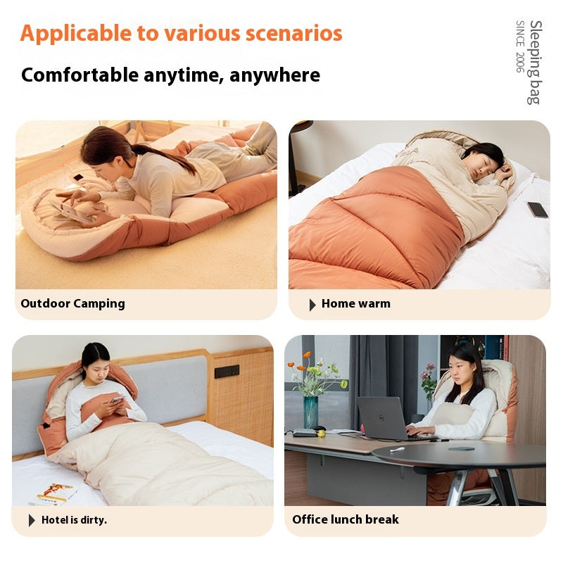 Thickened Cold Warm Sleeping Bag