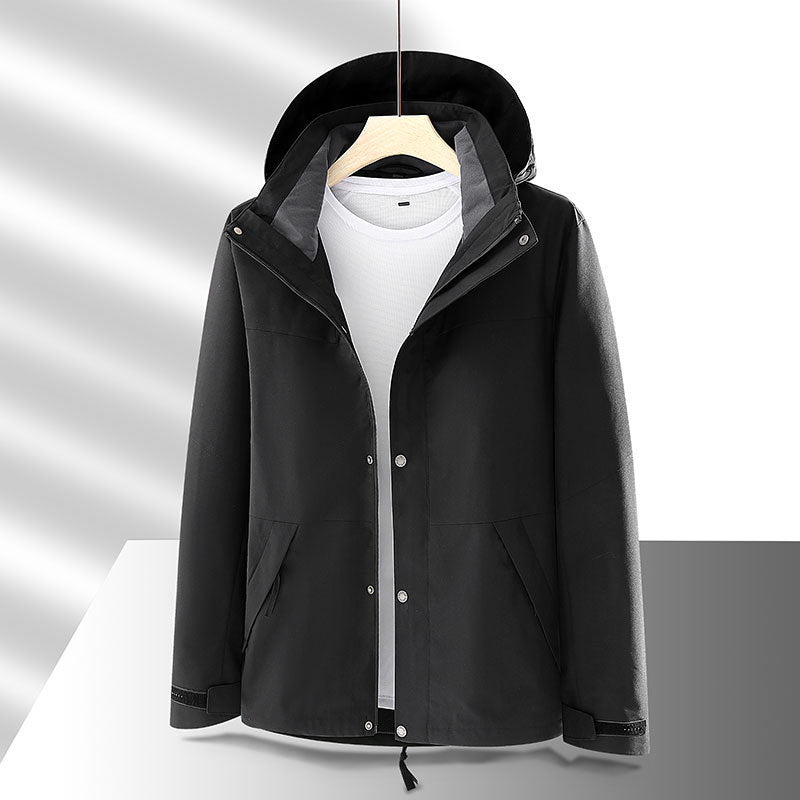 Shell Jacket Thin Removable Hooded