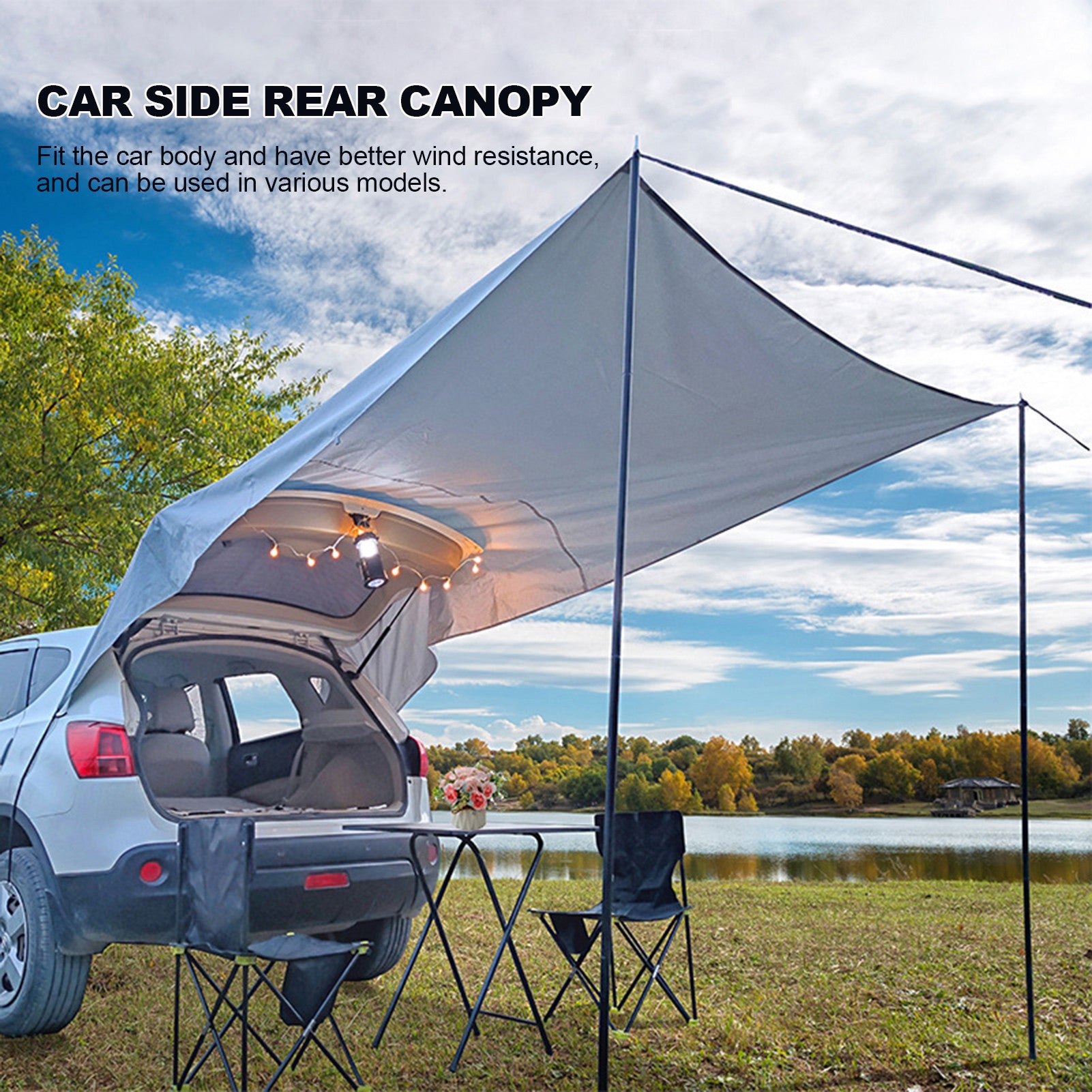 Car Side Trunk Camping Tent