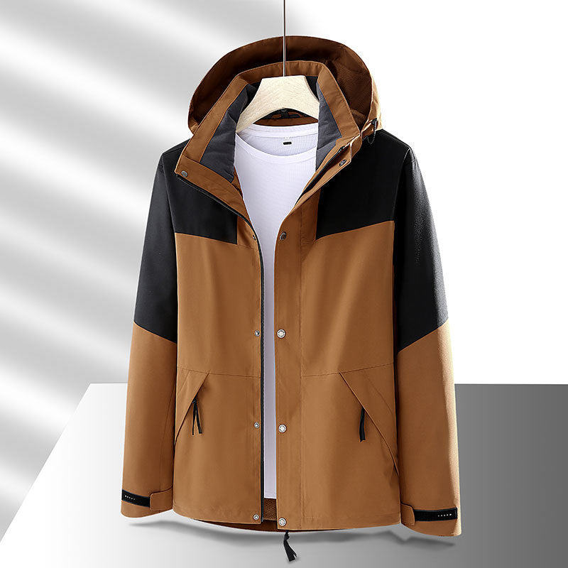 Shell Jacket Thin Removable Hooded