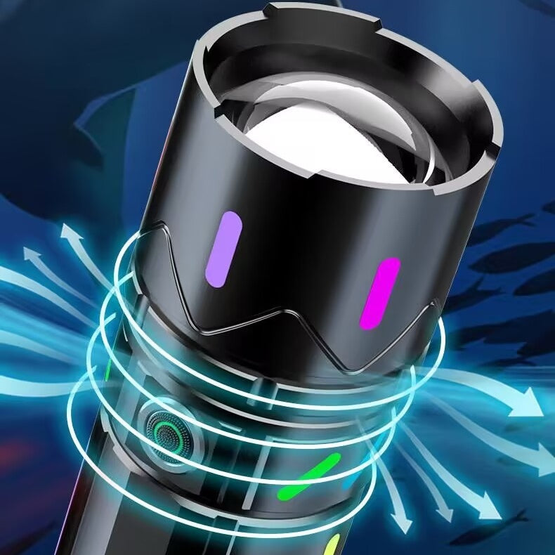 Fluorescent Flashlight Strong Light