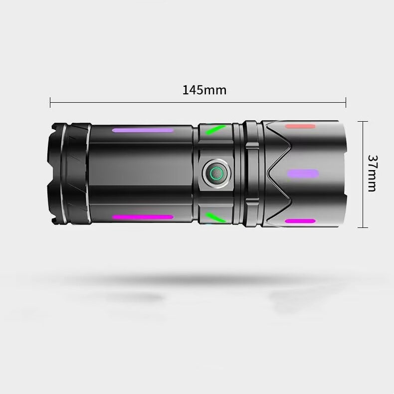Fluorescent Flashlight Strong Light