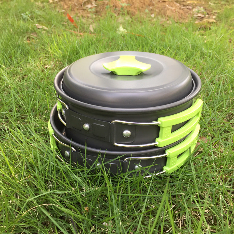 Outdoor camping cookware set