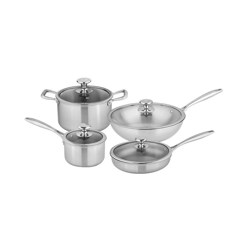Bottomed Pan Non Stick Cookware Set