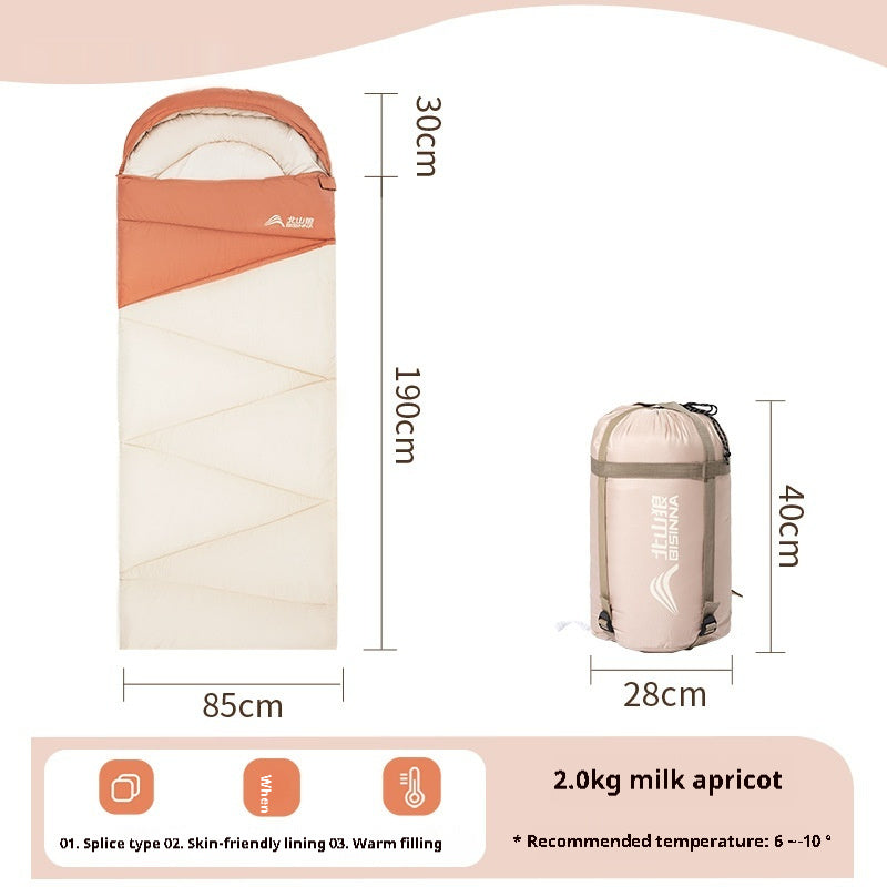 Thickened Cold Warm Sleeping Bag