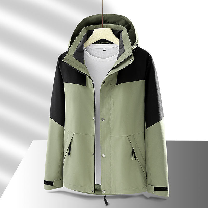 Shell Jacket Thin Removable Hooded