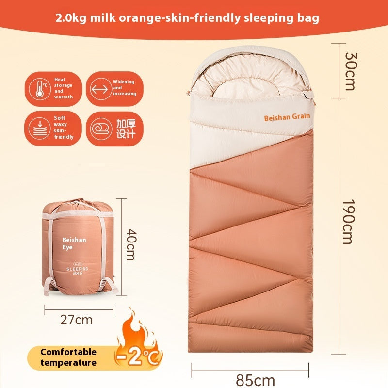 Thickened Cold Warm Sleeping Bag