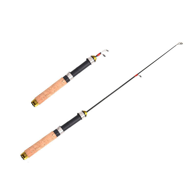 Ice Fishing Lifting And Shrinking Fishing Rod