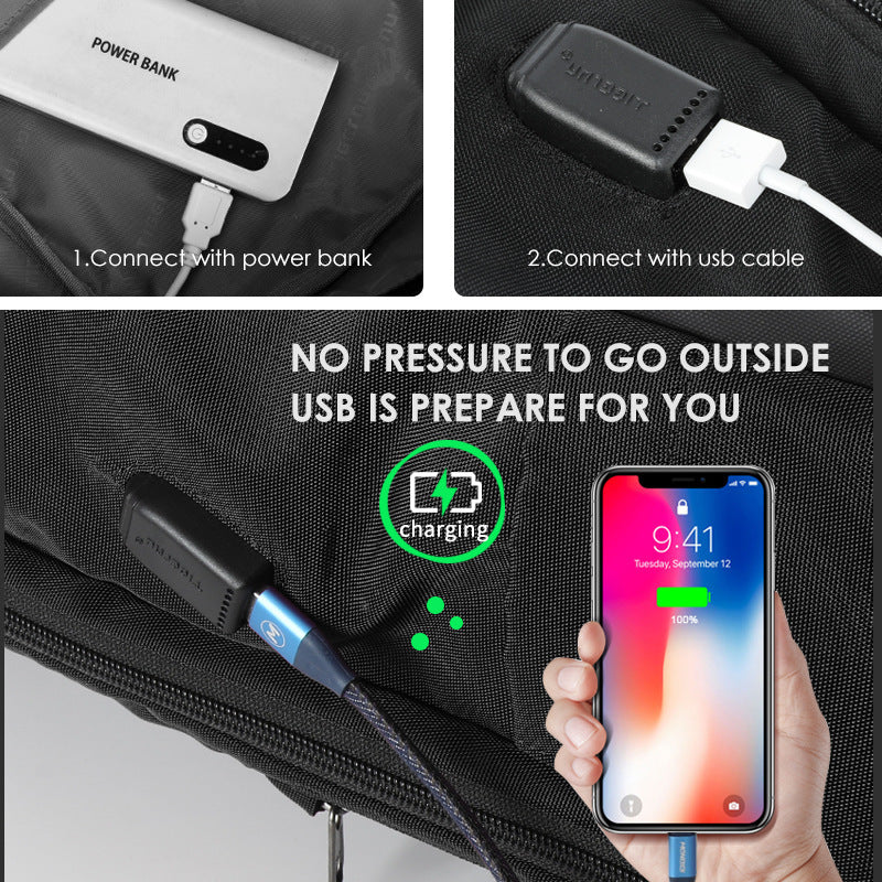 Water-Repellent Nylon Backpacks