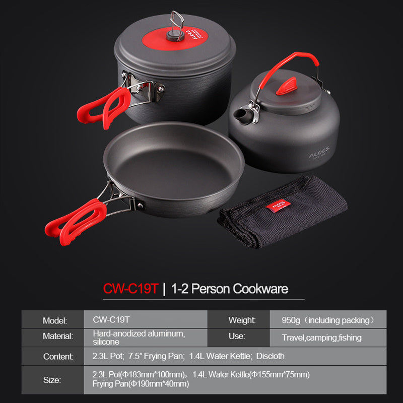 Outdoor Cookware Set Pot Equipment