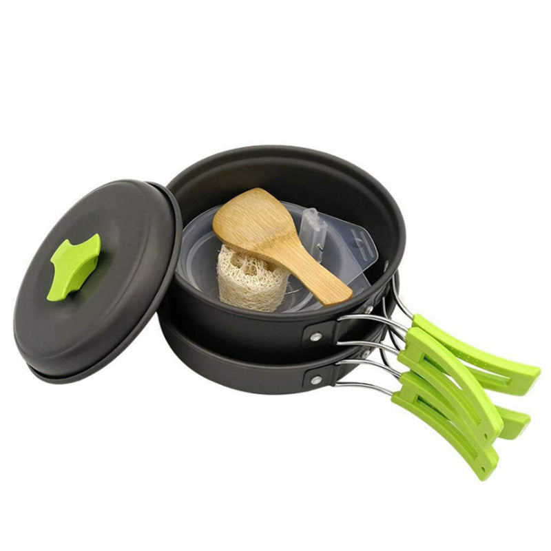 Outdoor camping cookware set
