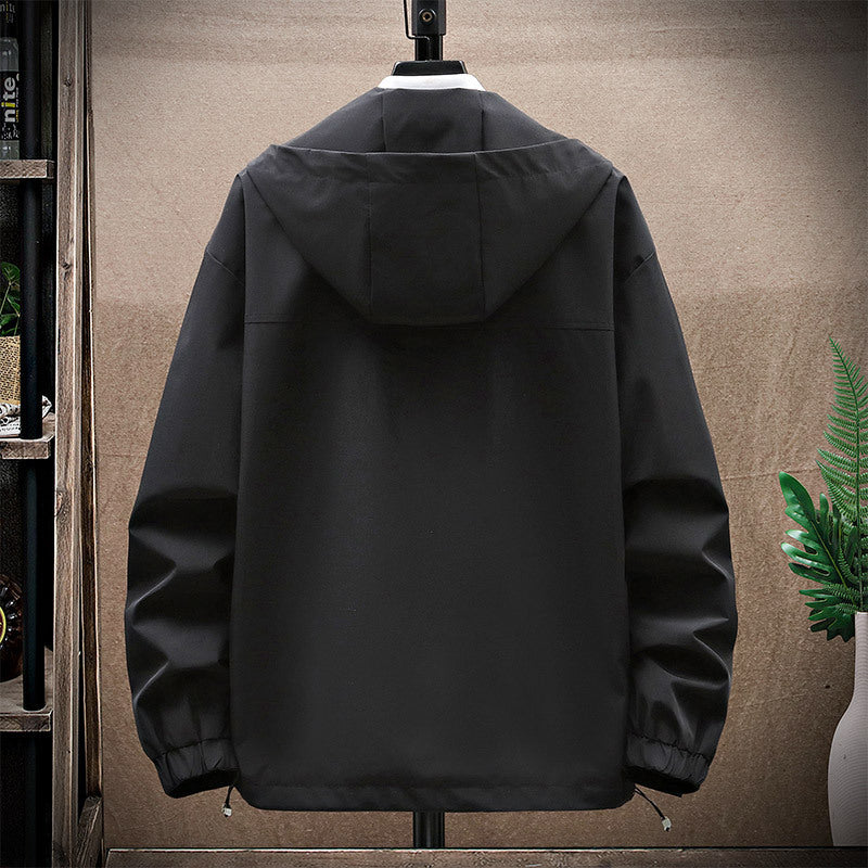 Men's Windproof Hood Shell Jacket