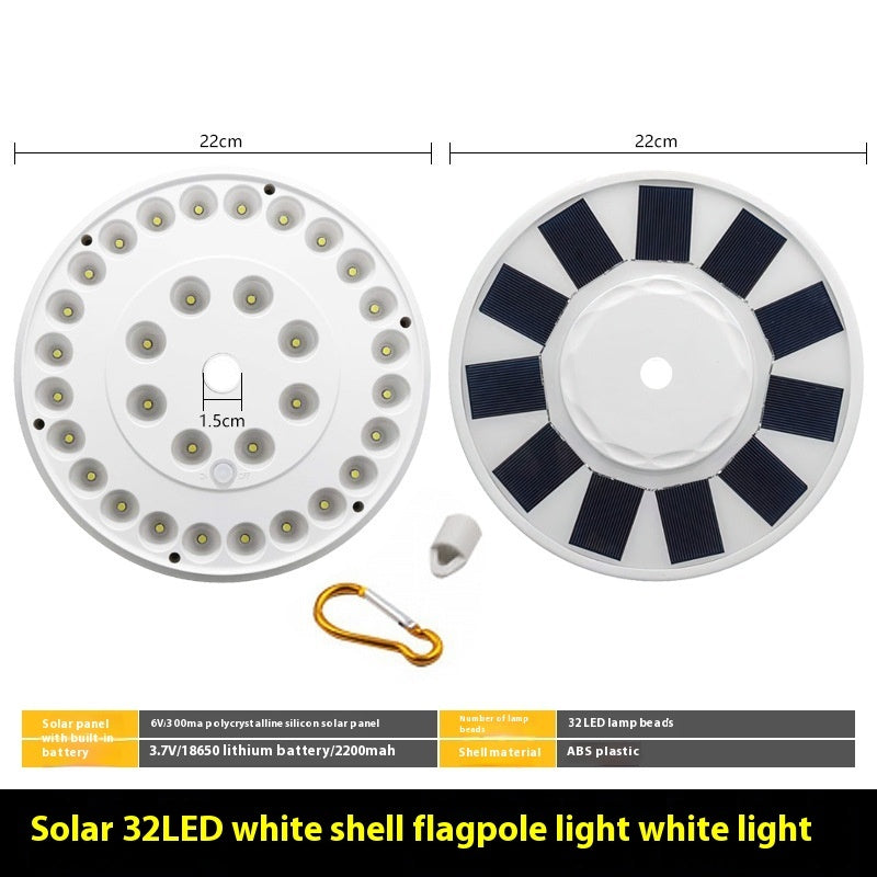 Outdoor Waterproof Solar Flag Light