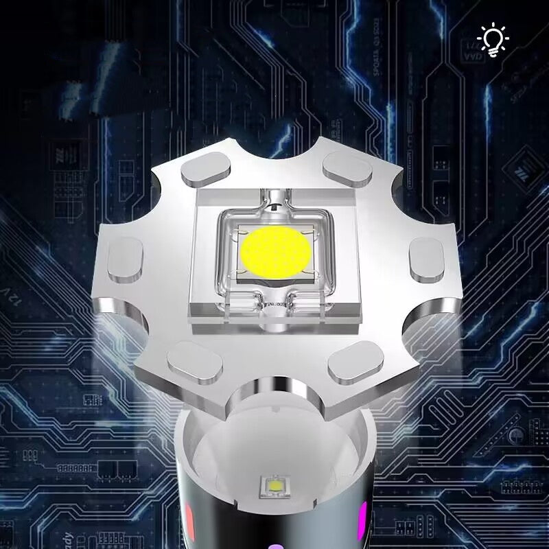 Fluorescent Flashlight Strong Light