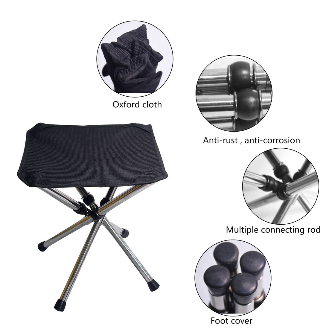 Steel Camping Chair Bench