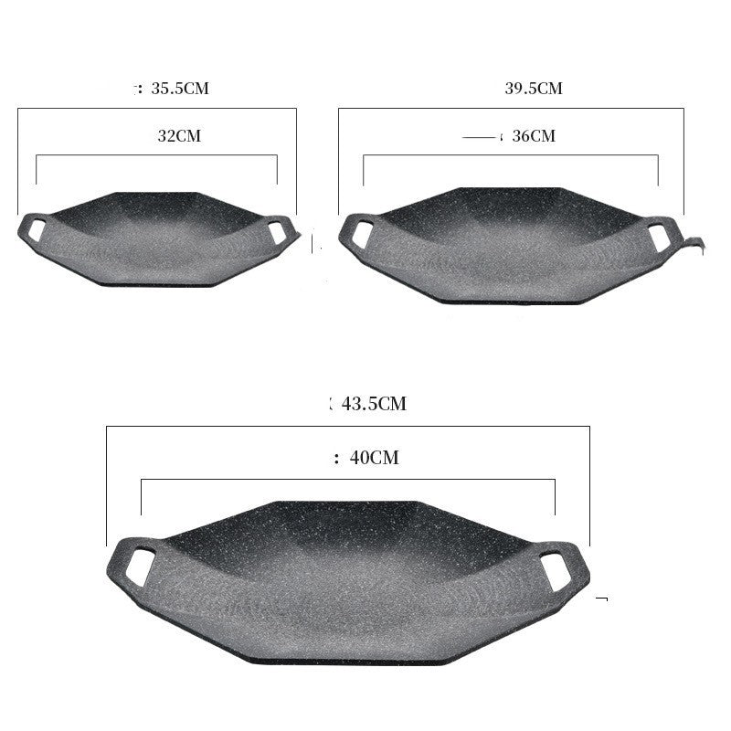 Korean Grill Pan Outdoor Camping