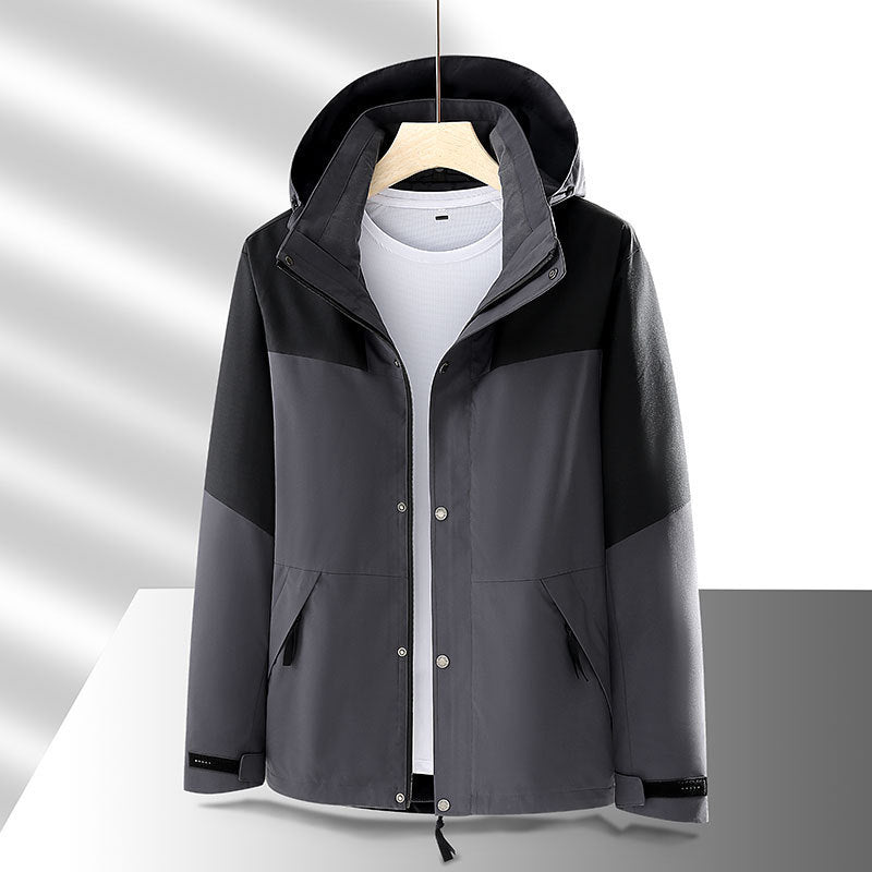 Shell Jacket Thin Removable Hooded