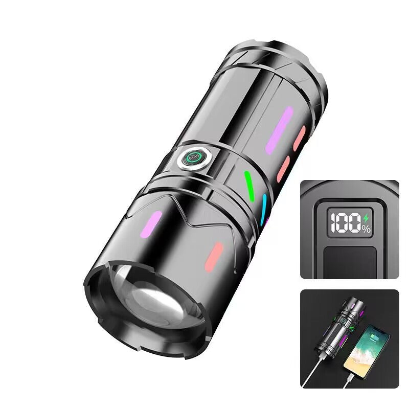 Fluorescent Flashlight Strong Light
