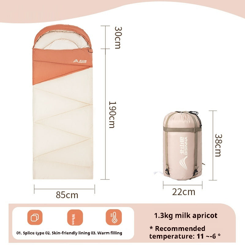 Thickened Cold Warm Sleeping Bag