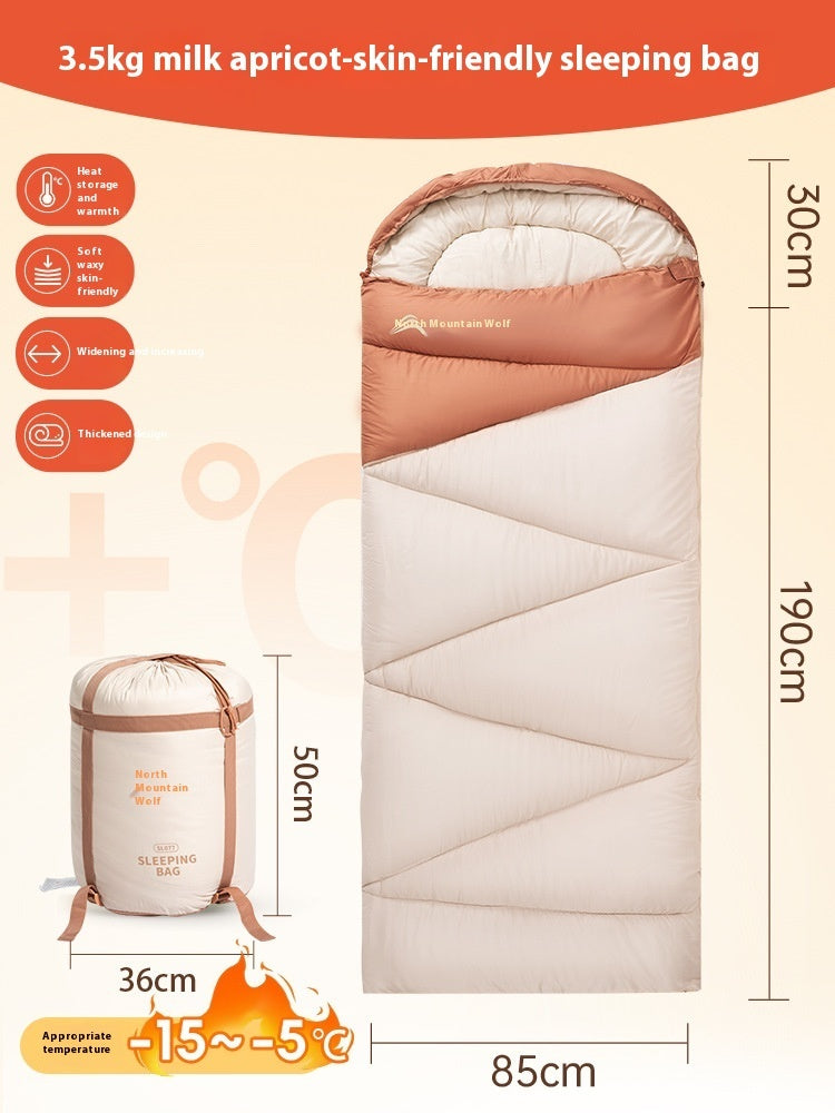 Thickened Cold Warm Sleeping Bag