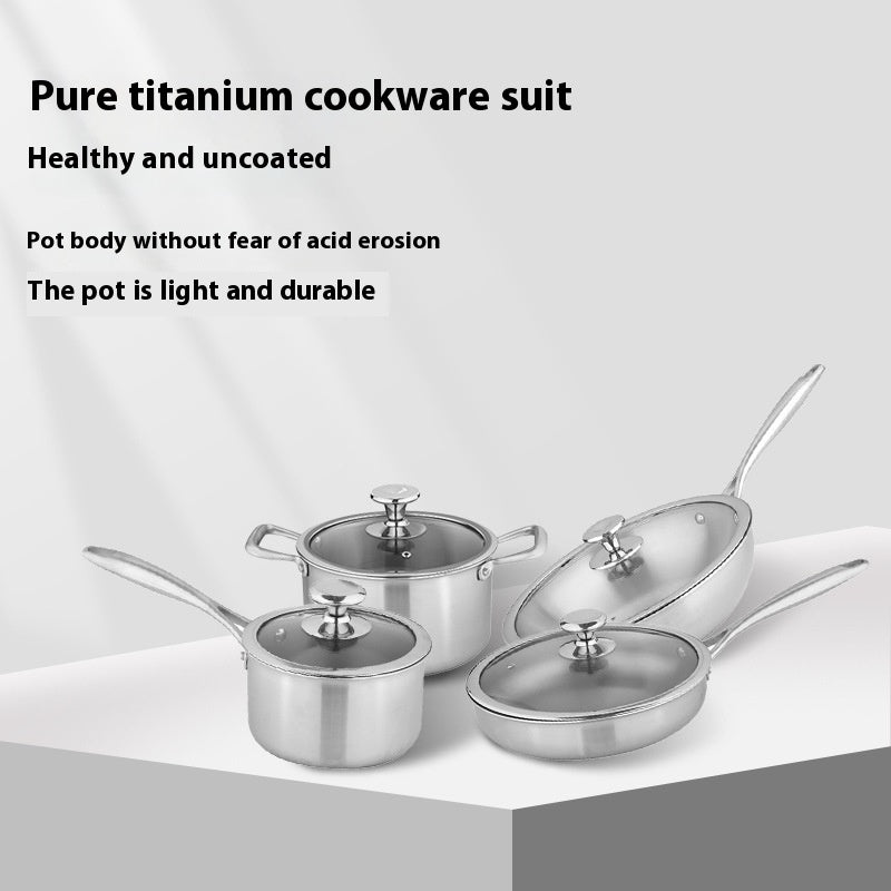 Bottomed Pan Non Stick Cookware Set