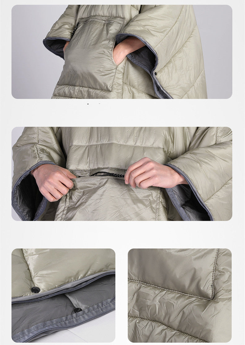 Wearable Cape Adult Sleeping Bag