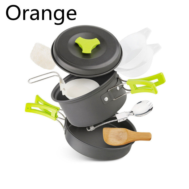 Outdoor camping cookware set