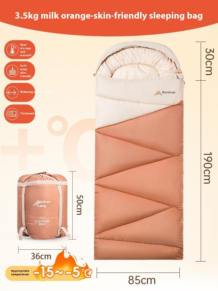 Thickened Cold Warm Sleeping Bag