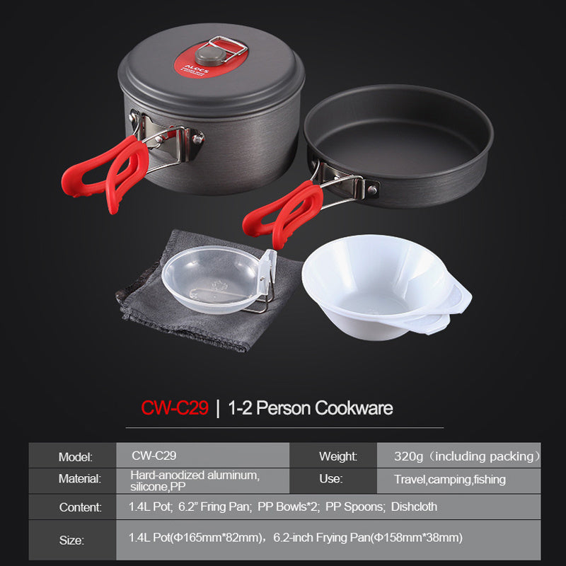 Outdoor Cookware Set Pot Equipment